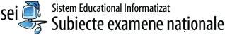 Sistem Educaţional Informatizat - Subiecte examene naţionale